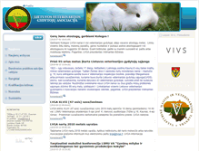 Tablet Screenshot of lvga.lt